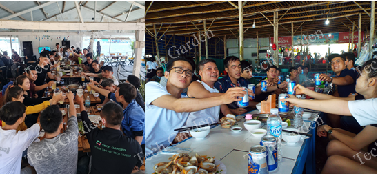 Hình ảnh: Những bữa tiệc trên đảo Bình Ba.